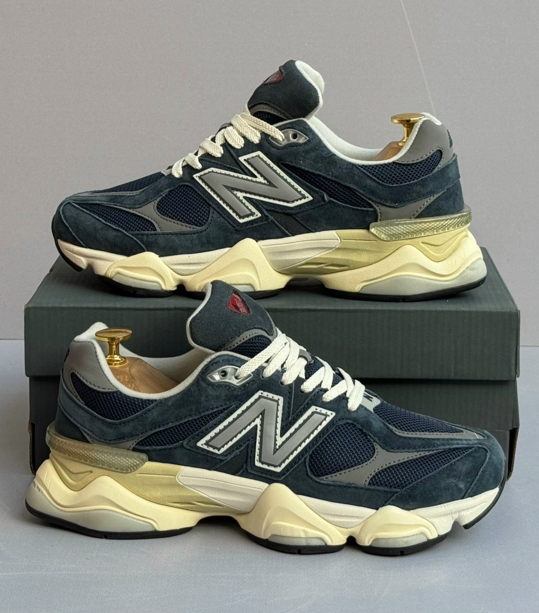 кроссовки new balance 9060,кроссовки new balance,кроссовки,кроссовки new balance 9060 'outerspace' синий,низкие кроссовки