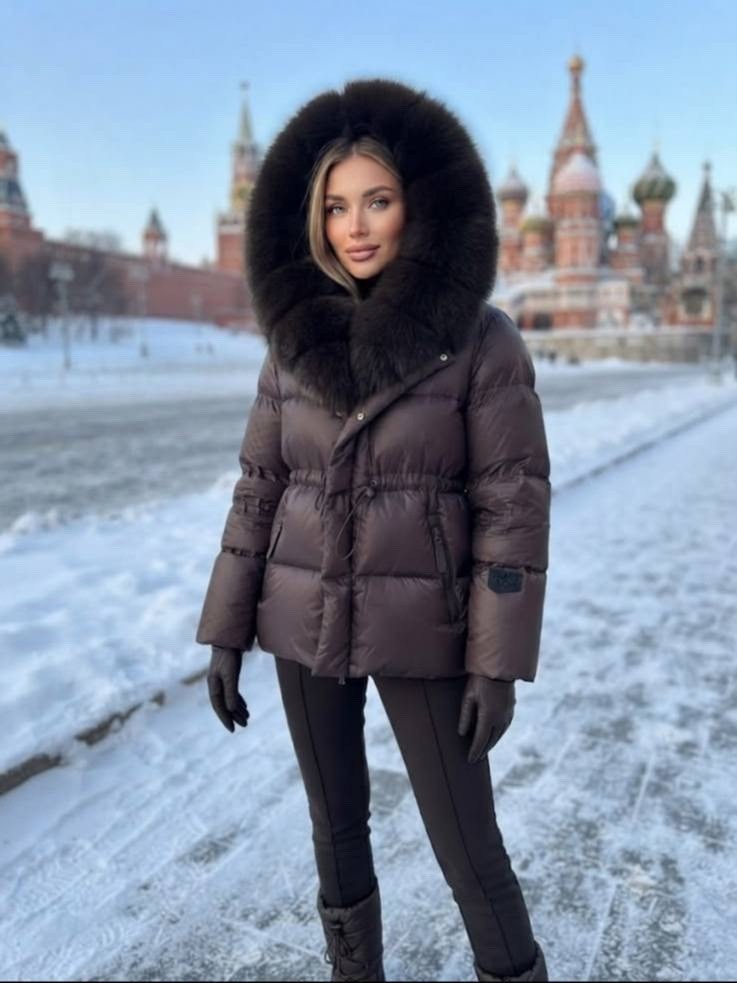 пуховики с мехом,пуховик с натуральным мехом,стильные пуховики с мехом,короткий пуховик,зимние куртки