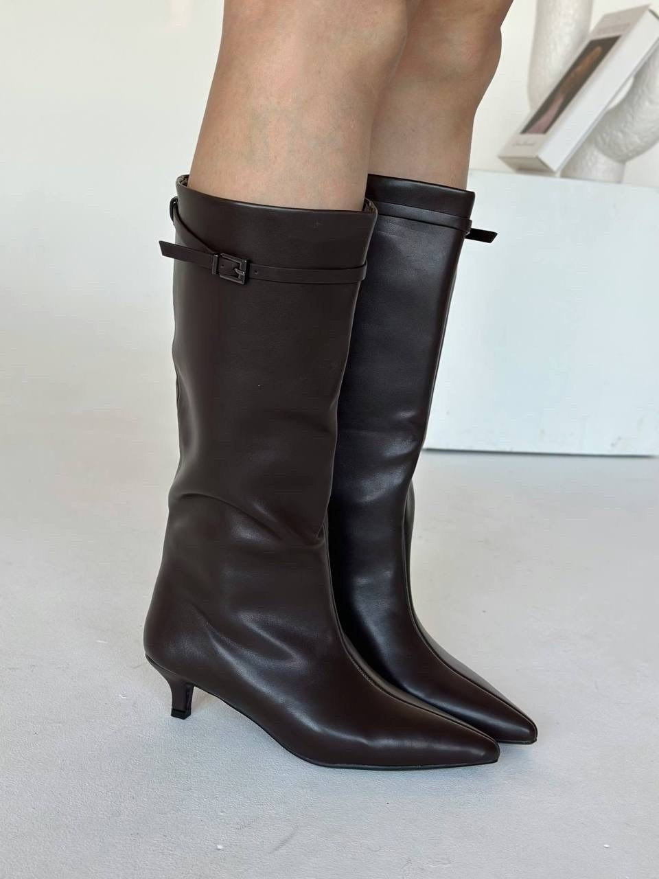 женские сапоги,сапоги трубы на шпильке весенние ango shoes,,высокие сапоги,сапоги весенние женские