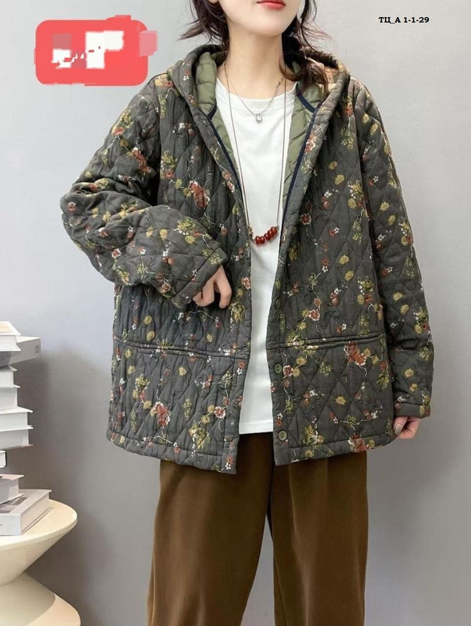 куртка стеганая фуфайка корейская мода lady in style,повседневная куртка,женская куртка,куртка оверсайз,куртка