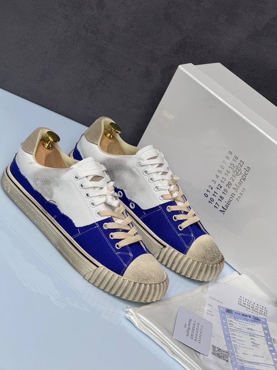 кеды maison margiela evolution,maison margiela кеды new evolution синий,,кеды maison margiela replica,кроссовка мужской