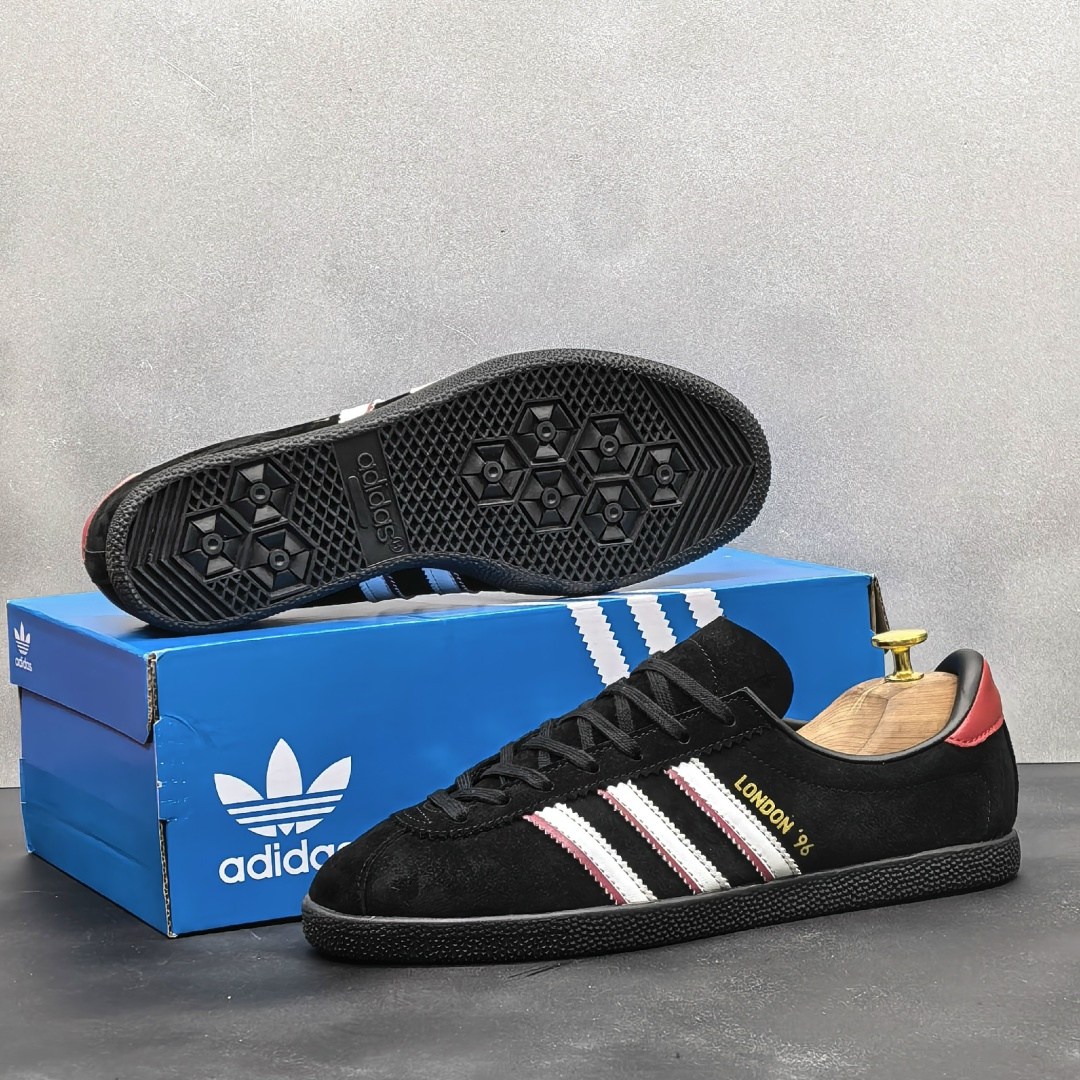 кэжуальные кроссовки адидас,кроссовки adidas london 96 black scarlet,кроссовки adidas,,кроссовки adidas london