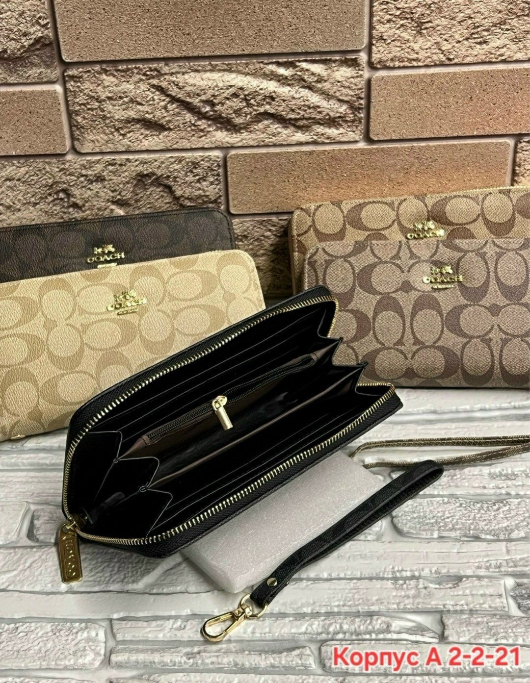 coach кошелек,женский кошелек coach,кошелек женский,кошелек модный,стильный кошелек