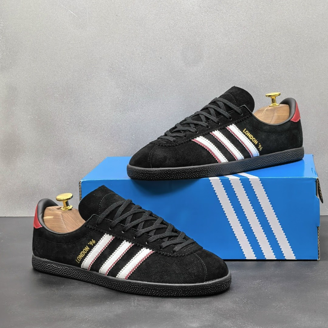 кэжуальные кроссовки адидас,кроссовки adidas london 96 black scarlet,кроссовки adidas,,кроссовки adidas london
