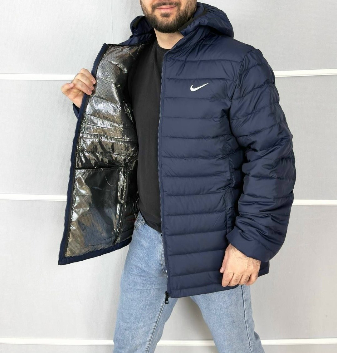 синяя куртка найк мужская,куртки ,мужские пуховики nike,демисезонная куртка,куртка демисезонная мужская