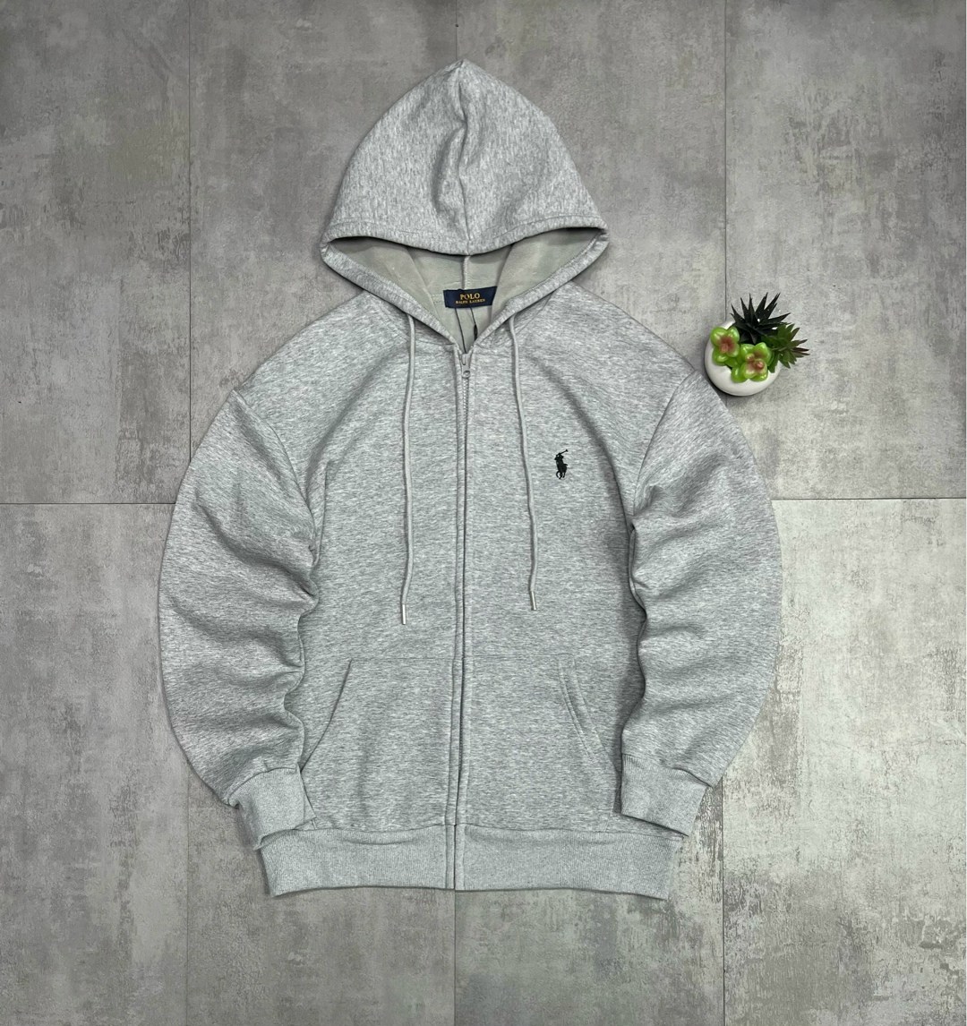 зип худи polo ralph lauren,zip hoodie ralph lauren серое,зип-худи ralph lauren,кофта толстовка,zip hoodie polo ralph lauren серая