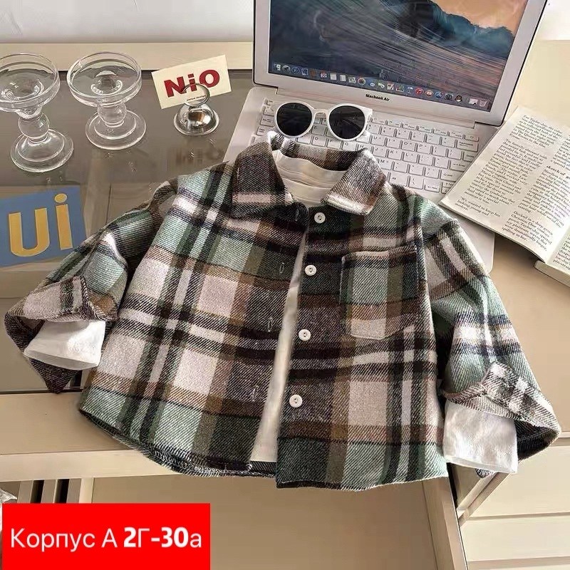 рубашка детская утепленная,рубашка в клетку,рубашка для мальчиков,рубашка теплая,рубашка теплая детская
