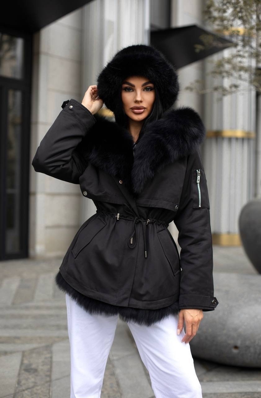 парка зимняя с натуральным мехом schikui_shop_furs,парка с натуральным мехом,парка женская с мехом,парка женская с натуральным мехом,парка с натуральным мехом песца