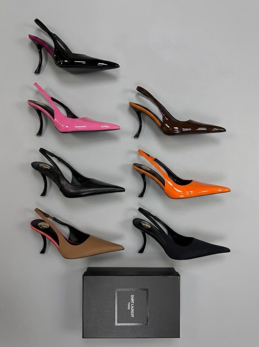 saint laurent туфли,,туфли для женщин,женские туфли лодочки,туфли лодочка