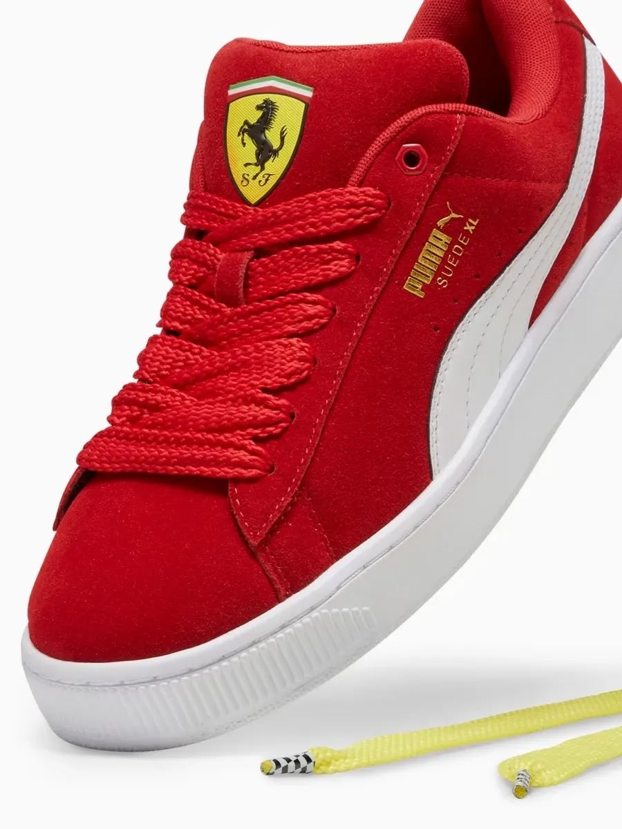 кроссовки puma scuderia ferrari,кеды пума феррари,,кроссовки puma suede xl цвет красный размер 42 eu,кроссовки puma