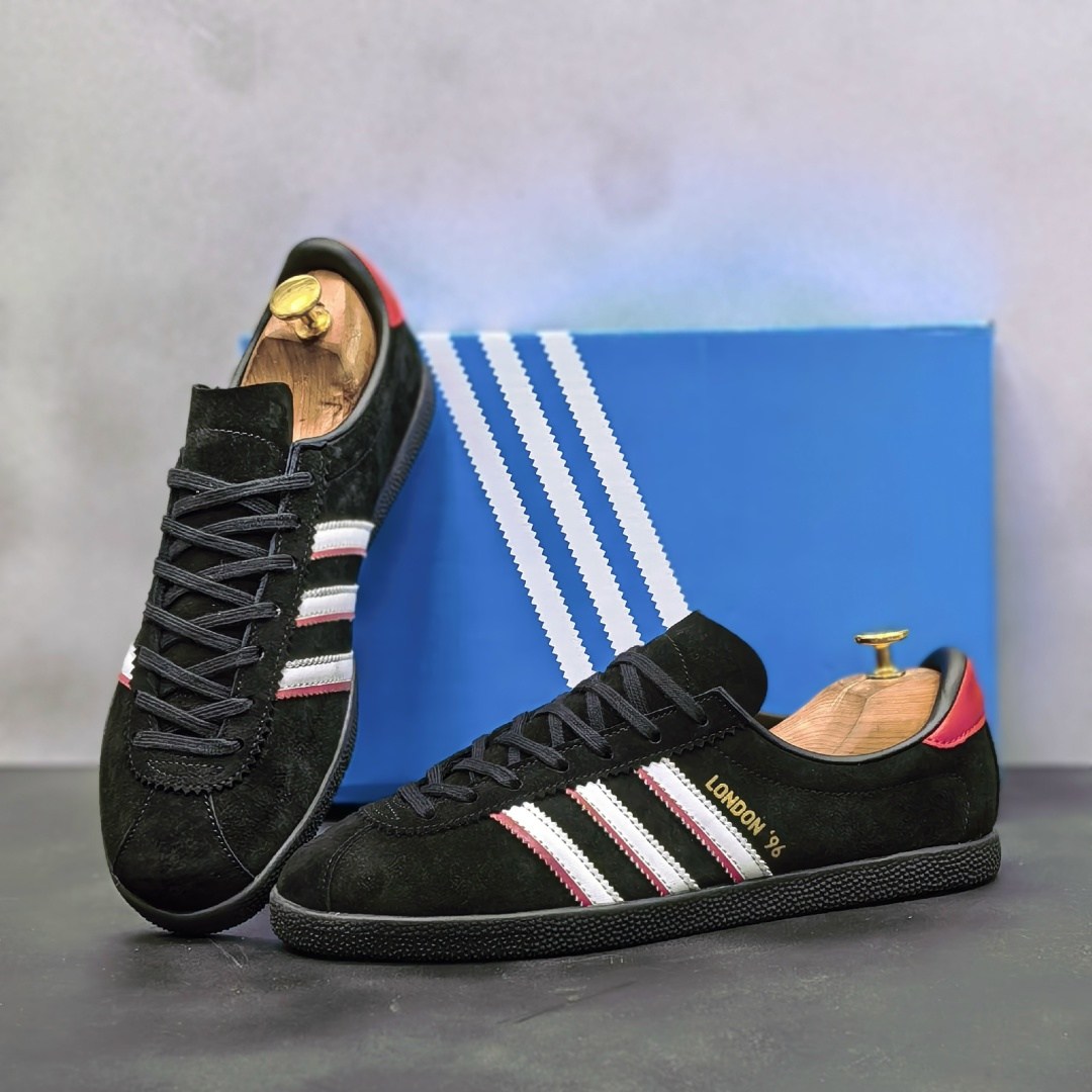 кэжуальные кроссовки адидас,кроссовки adidas london 96 black scarlet,кроссовки adidas,,кроссовки adidas london