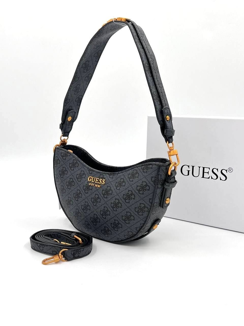 сумка guess женская,сумка guess,guess сумка на плечо багет,сумка guess сумка guess,сумка седло guess через плечо с принтом