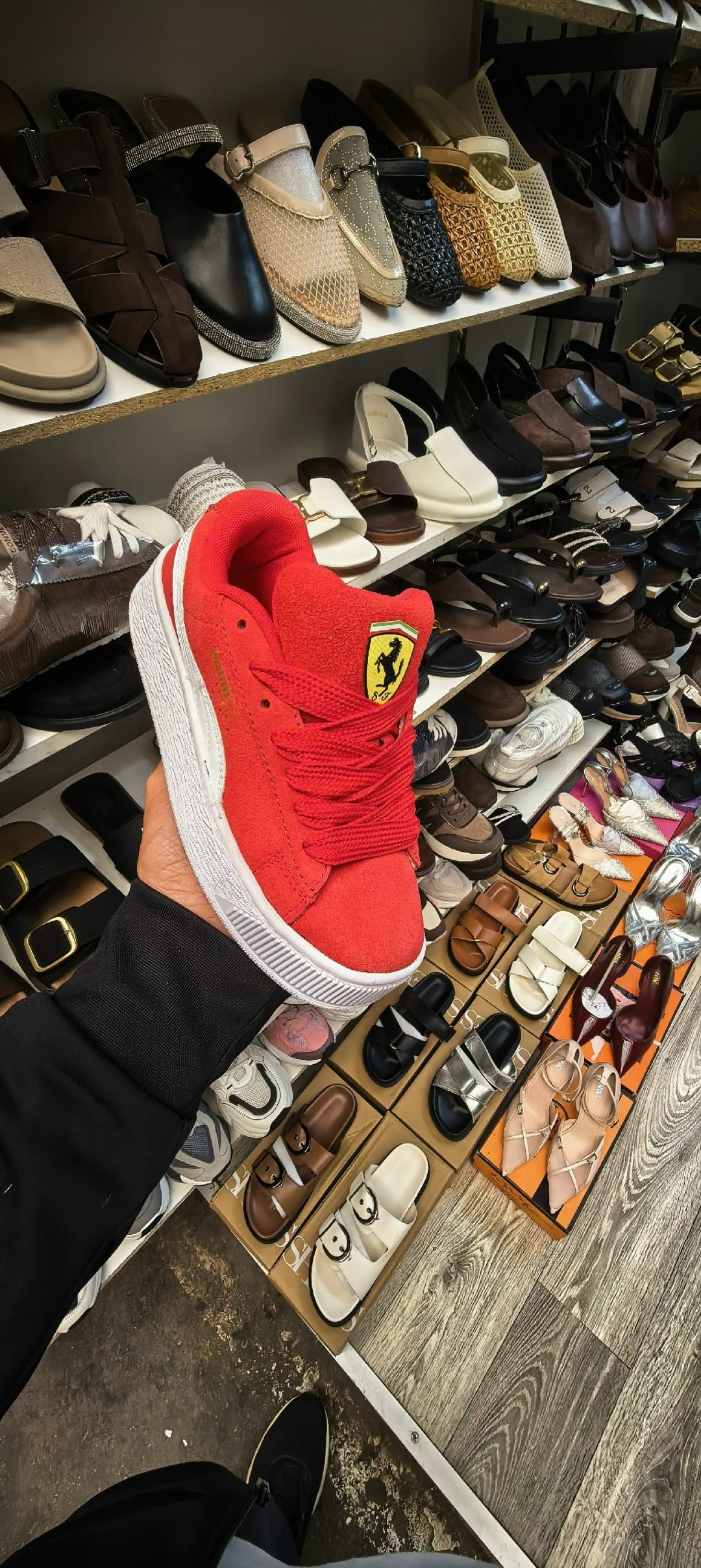 кроссовки puma scuderia ferrari,кеды пума феррари,,кроссовки puma suede xl цвет красный размер 42 eu,кроссовки puma
