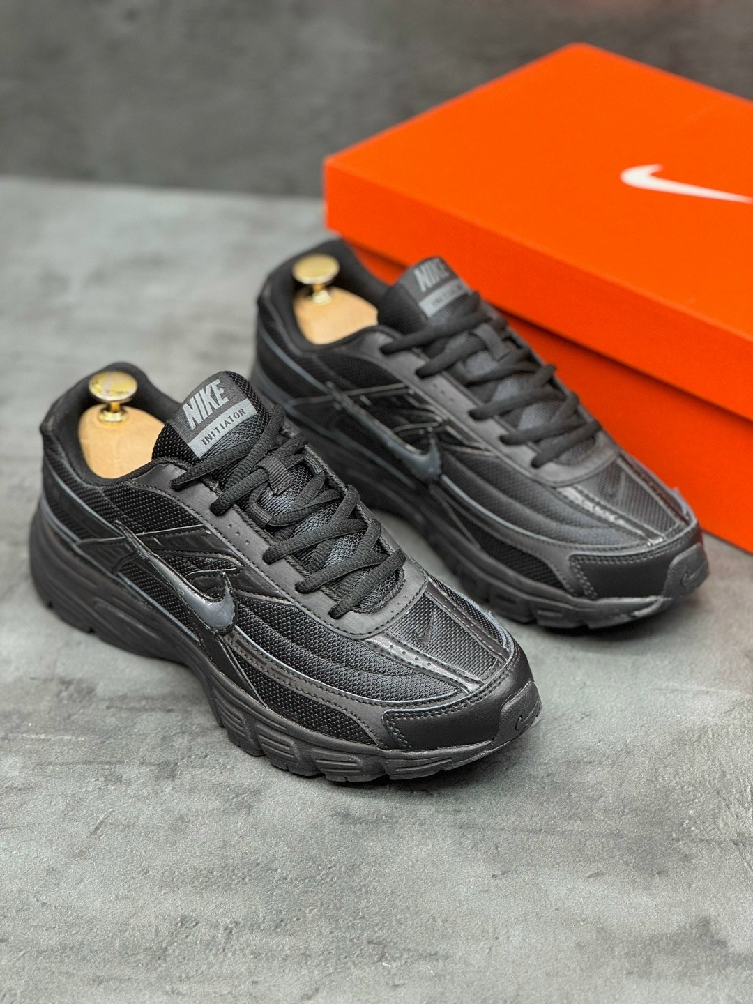 кроссовки nike initiator,кроссовки мужские nike,кроссовки nike,кроссовки nike initiator цвет черный,кроссовки
