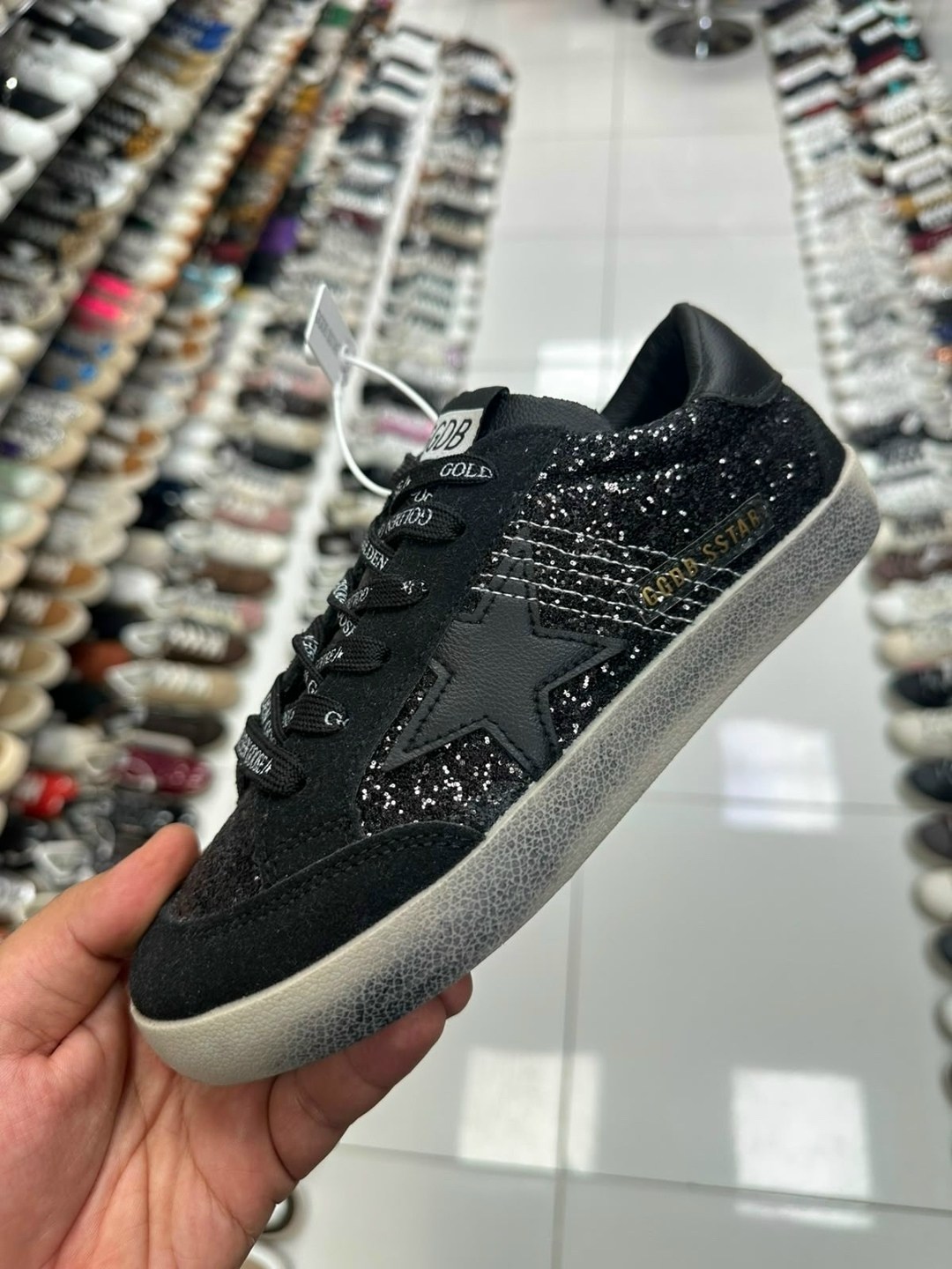 ,golden goose кеды super-star с блестками серебристый,кеды golden goose,кеды golden goose женские,кроссовки golden goose