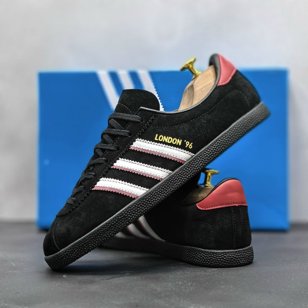кэжуальные кроссовки адидас,кроссовки adidas london 96 black scarlet,кроссовки adidas,,кроссовки adidas london