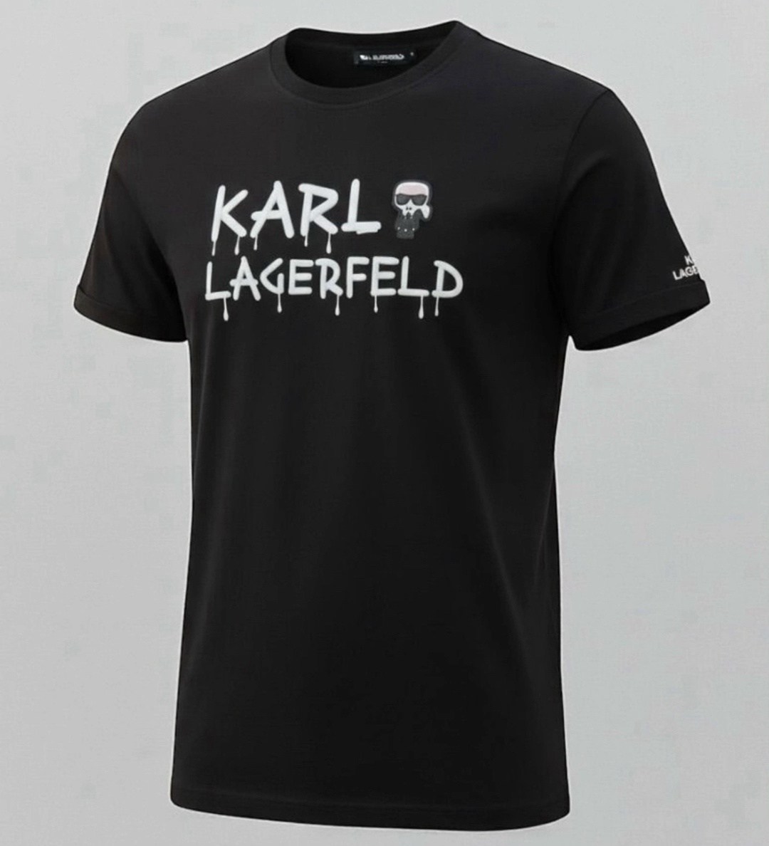 футболка karl lagerfeld,хлопковая футболка karl lagerfeld,футболка мужская белая,футболка мужская,футболка карл лагерфельд мужская