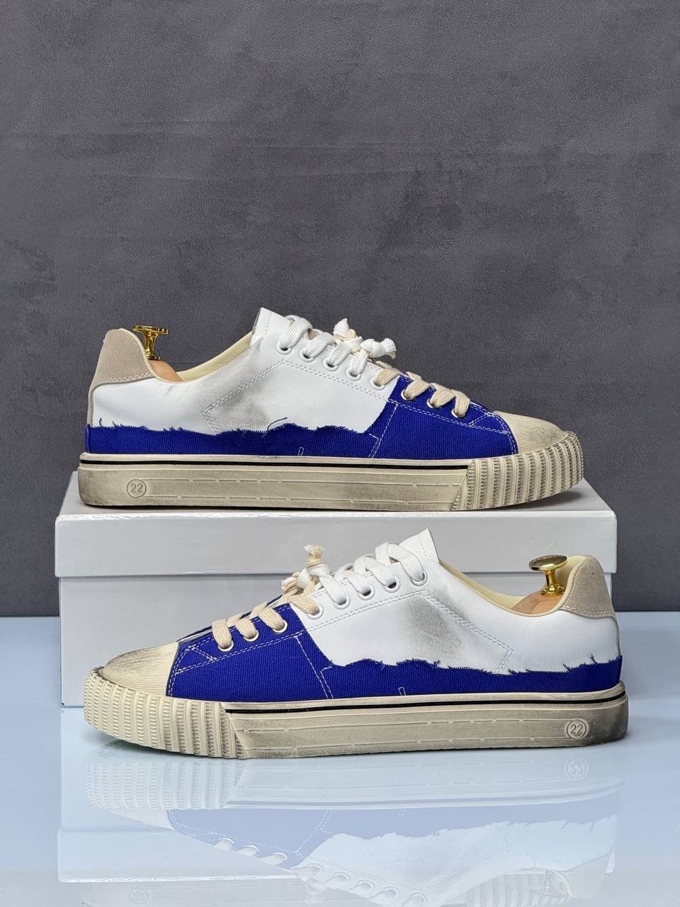 кеды maison margiela evolution,maison margiela кеды new evolution синий,,кеды maison margiela replica,кроссовка мужской