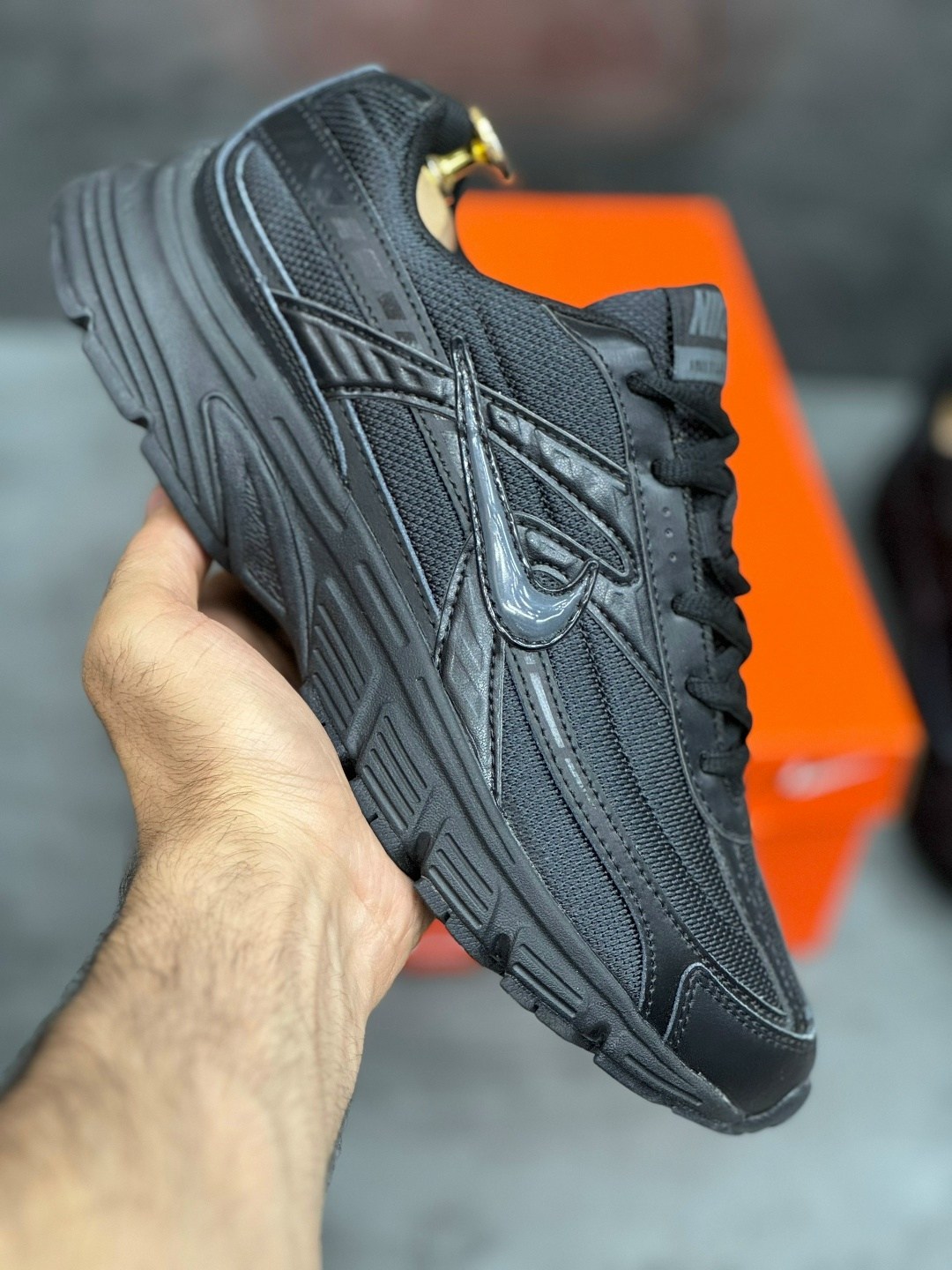 кроссовки nike initiator,кроссовки мужские nike,кроссовки nike,кроссовки nike initiator цвет черный,кроссовки