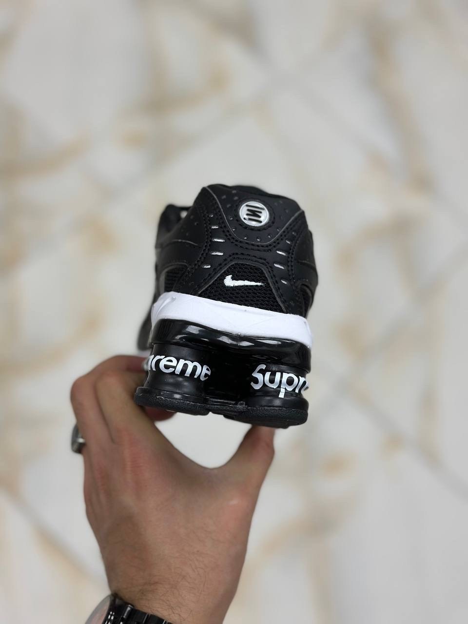 nike shox ride 2 x supreme,nike shox ride 2,кроссовки,nike supreme x shox ride 2 black,кроссовки nike