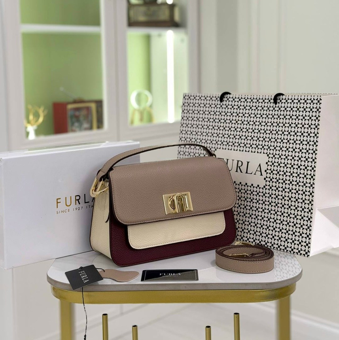 сумка женская furla,сумка furla,сумка фурла,женская сумка на плечо furla из натуральной кожи,сумка furla через плечо