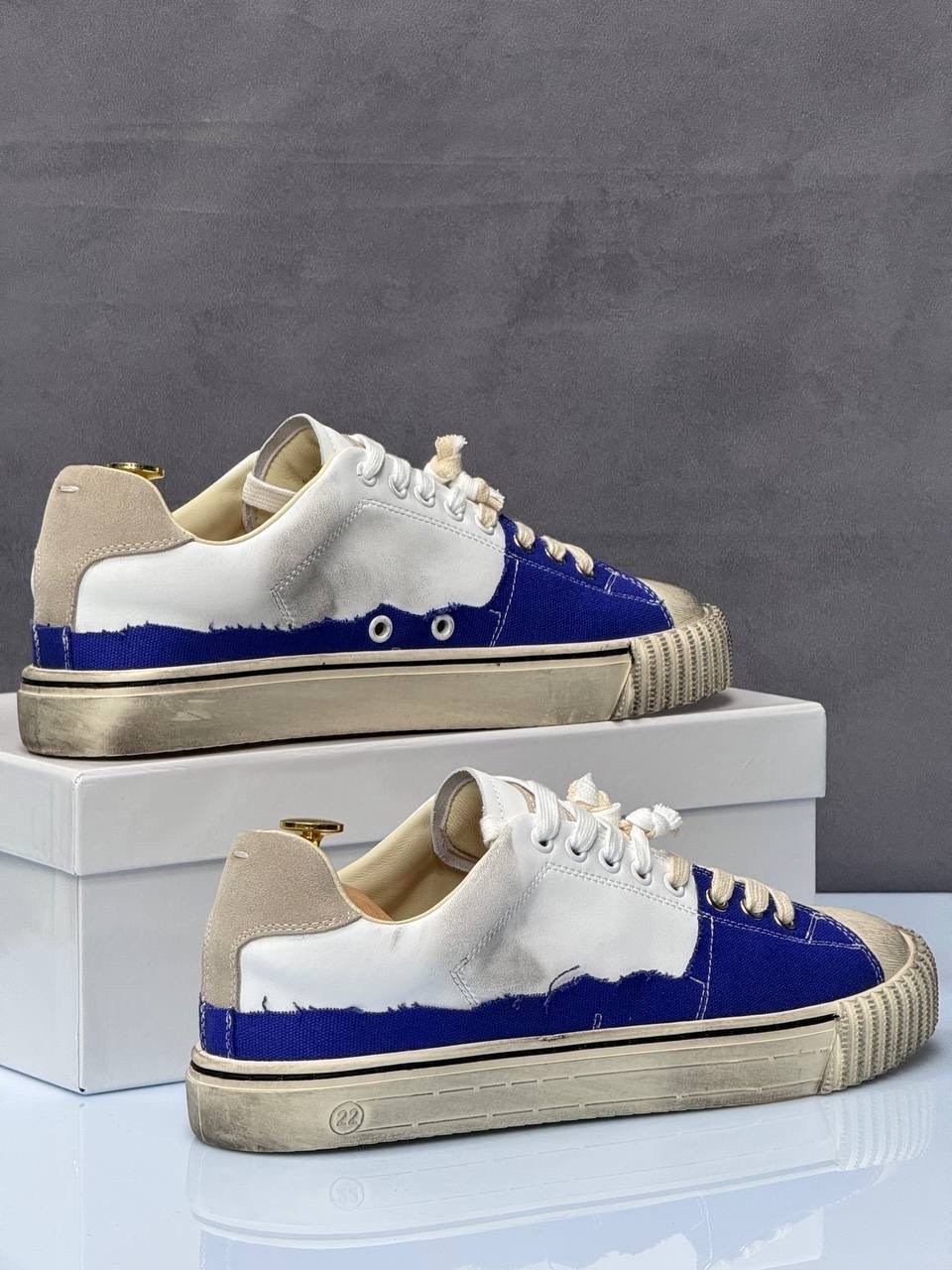 кеды maison margiela evolution,maison margiela кеды new evolution синий,,кеды maison margiela replica,кроссовка мужской