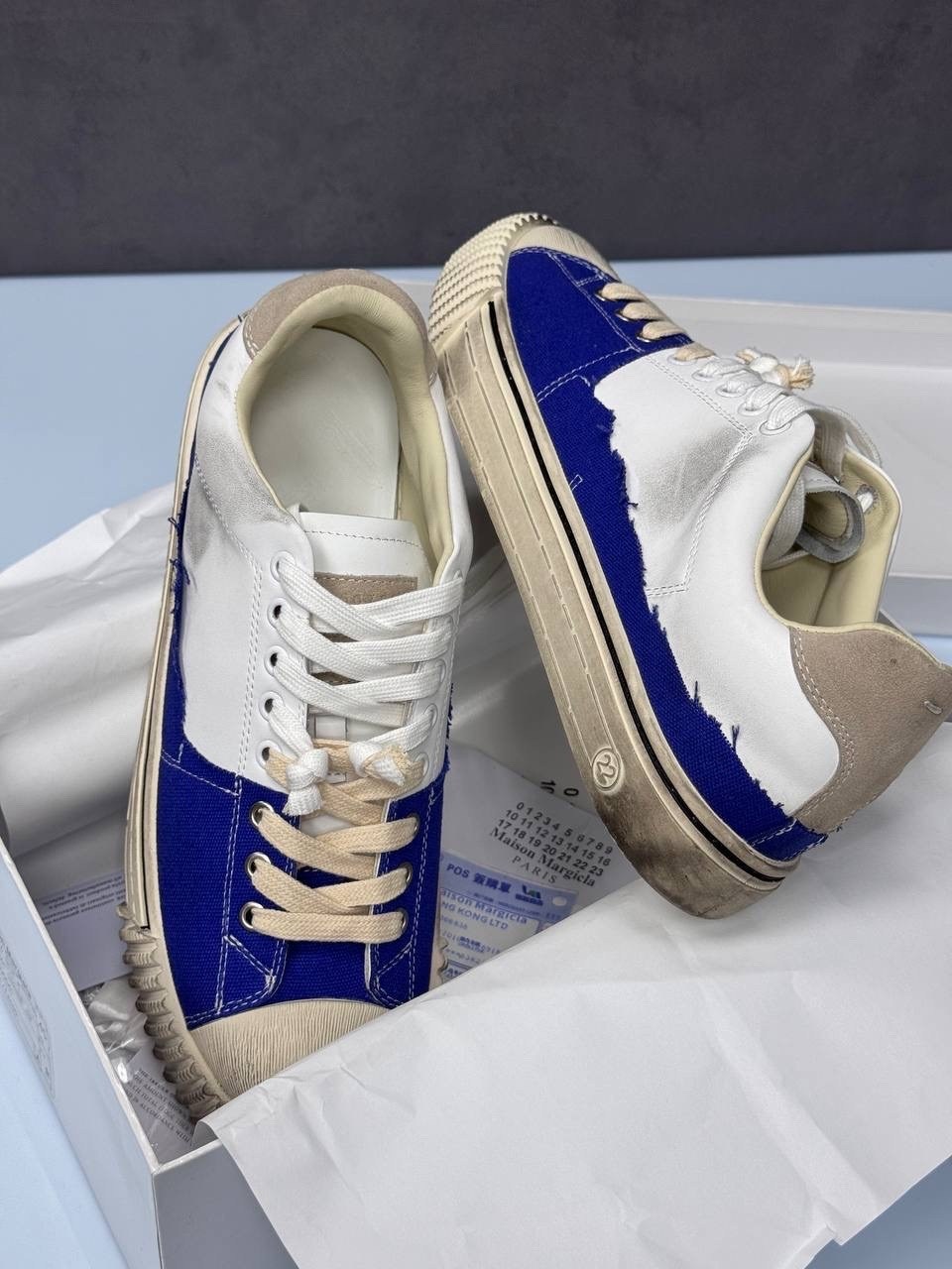 кеды maison margiela evolution,maison margiela кеды new evolution синий,,кеды maison margiela replica,кроссовка мужской