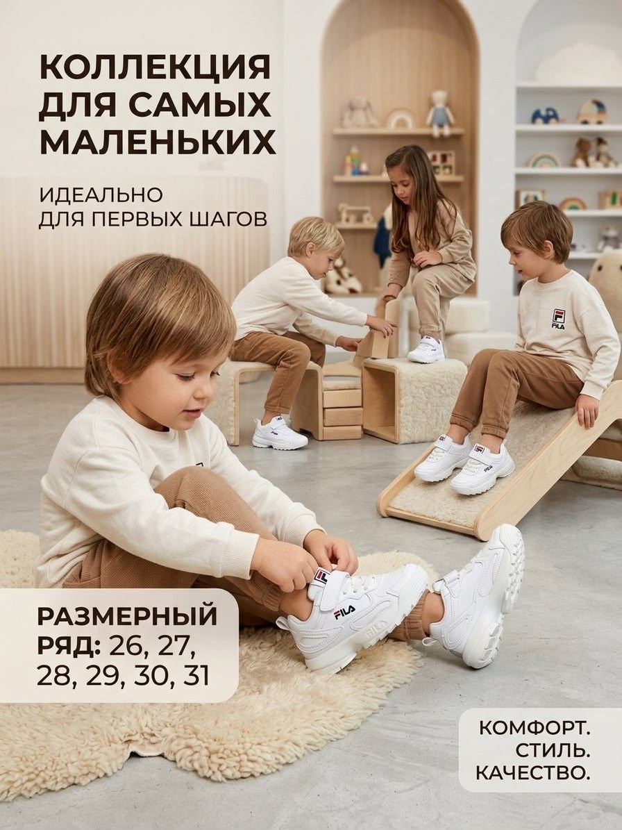 детские кроссовки,модные детские кроссовки,белые кроссовки детские,fila кроссовки,кроссовки для малыша