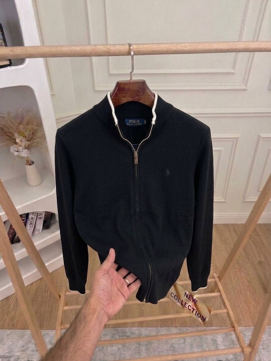 свитер polo ralph lauren,джемпер polo ralph lauren,кардиган polo ralph lauren,polo ralph lauren вязаный кардиган-свитер на молнии,polo ralph lauren бежевый хлопковый джемпер / свитер для мужчин