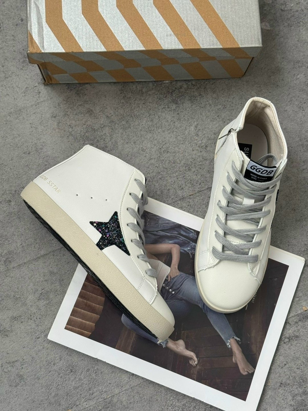 ,спортивный ,женская ,кроссовки golden goose,кеды стильные