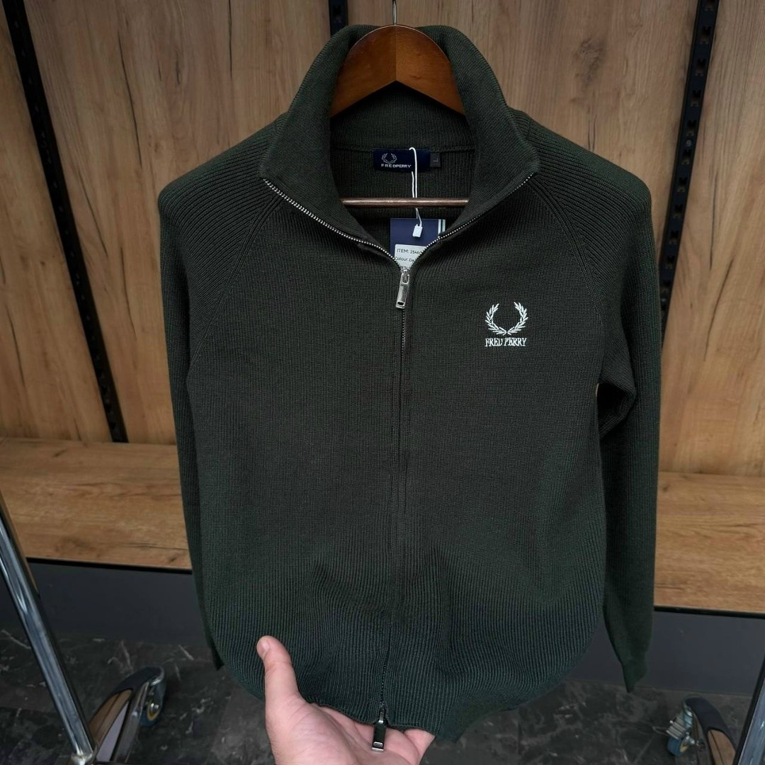 кофта мужская,мужской свитер,кофта fred perry,мужские кардиганы,свитшот полузамок fred perry на флисе