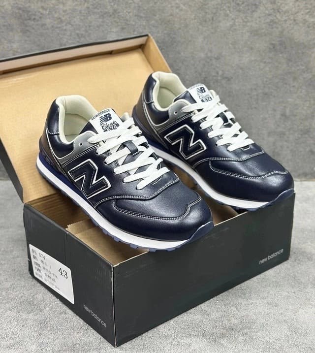 new balance 574 кожаные,кроссовки мужские new balance 574,new balance кожаные 574 blue,кроссовки new balance 574,new balance мужские кроссовки