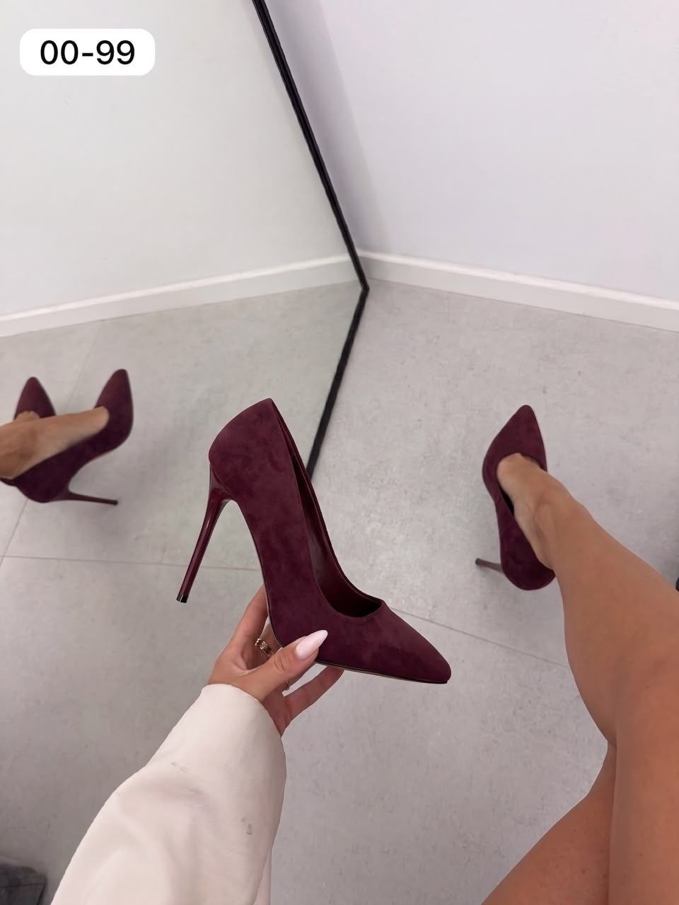 бордовые туфли на шпильке,туфли замшевые лодочки на каблуке s&m fashion group,бордовые туфли,туфли замшевые лодочки на каблуке,туфли лодочка