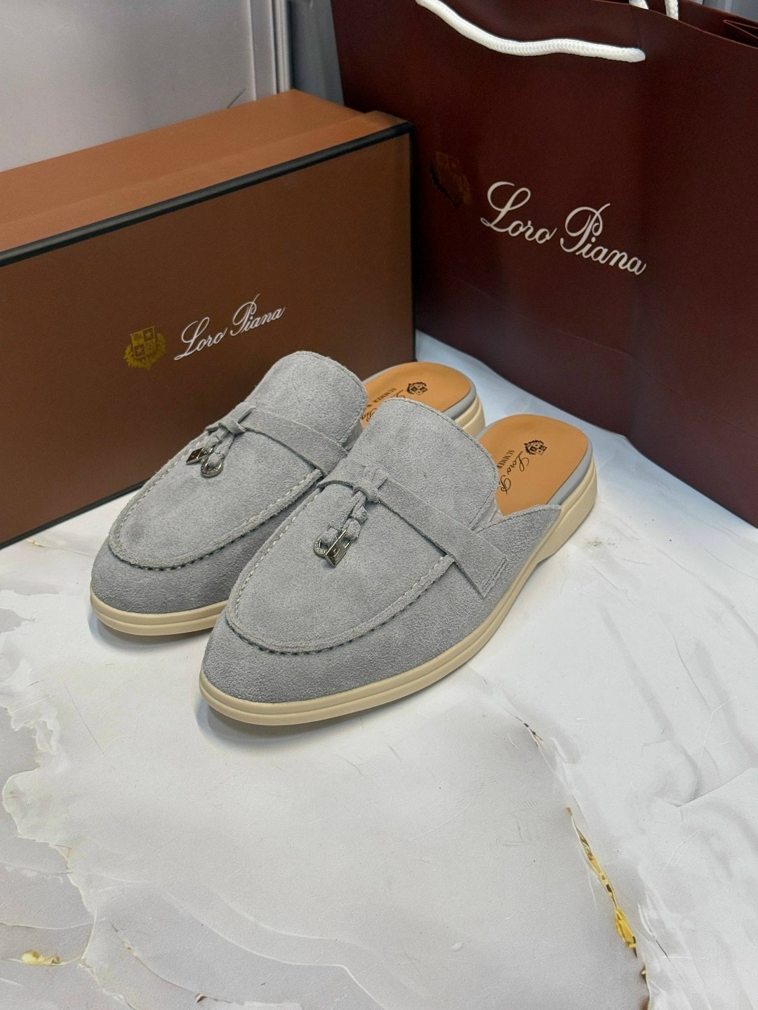мюли loro piana,лоферы loro piana,,замшевые мюли,мюли лоро пиано мужские