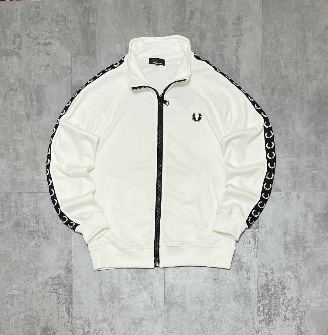 fred perry олимпийка с лампасами,олимпийка фред перри,олимпийка fred perry,олимпийка на молнии с лампасами fred perry,кофта для мужчин трикотаж