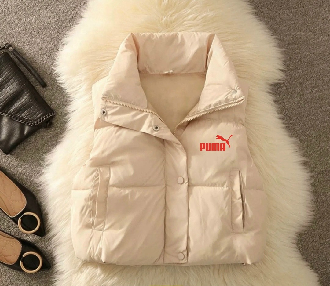 жилет утепленный puma puma,жилетка женская теплая,жилет puma,теплый жилет,жилет утепленный puma