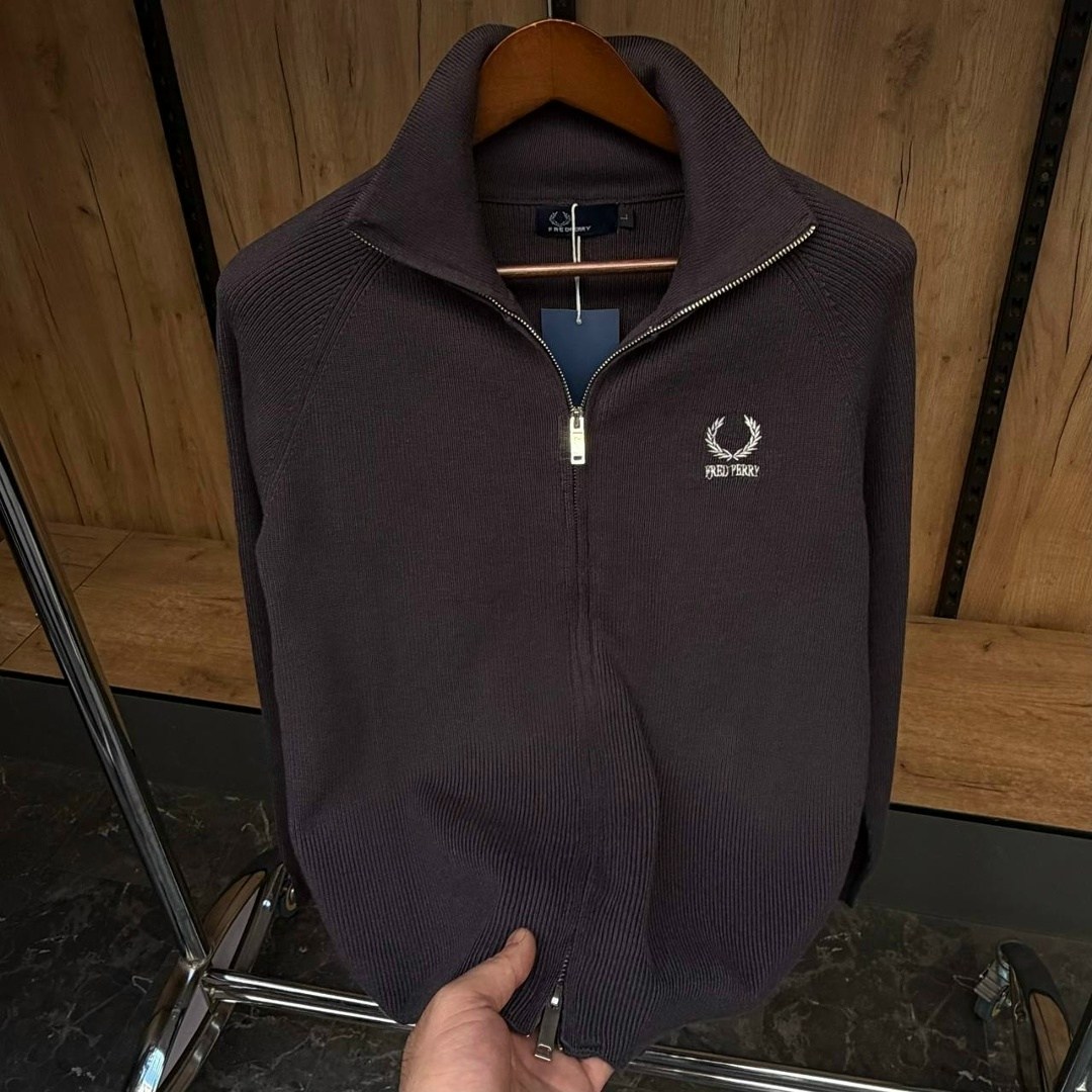 кофта мужская,мужской свитер,кофта fred perry,мужские кардиганы,свитшот полузамок fred perry на флисе