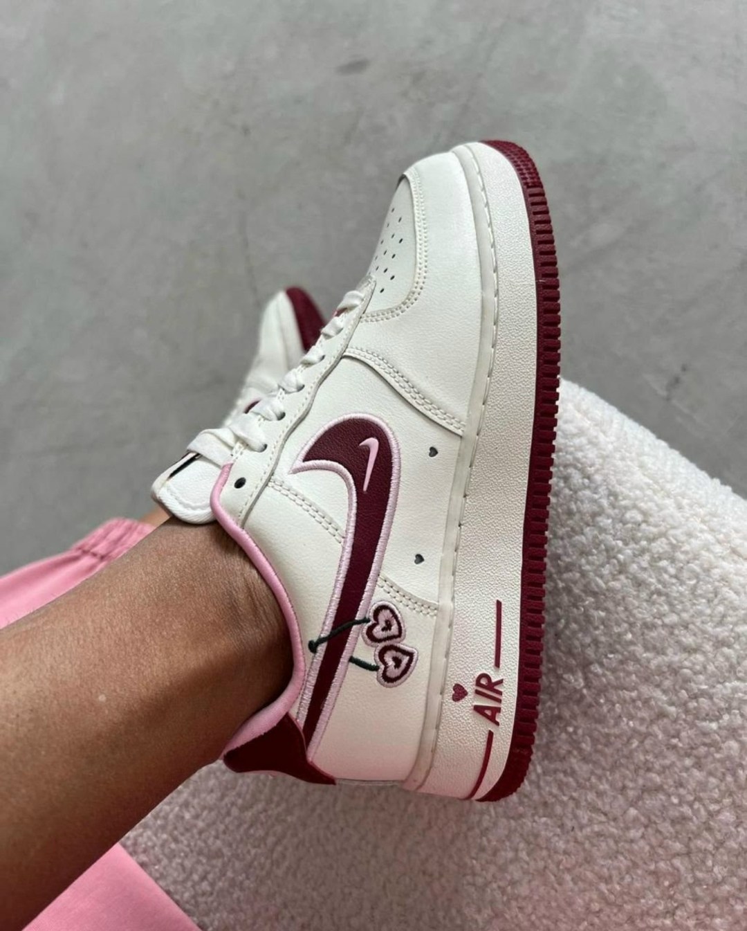 кросcовки nike air force 1,puma trinomic бордовые,кроссовки air force 1 cherry low valentine's day,кроссовки,кроссовки nike air force 1 low
