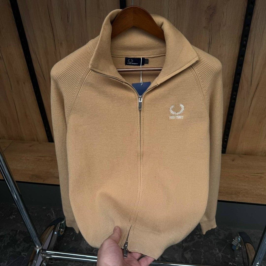 кофта мужская,мужской свитер,кофта fred perry,мужские кардиганы,свитшот полузамок fred perry на флисе