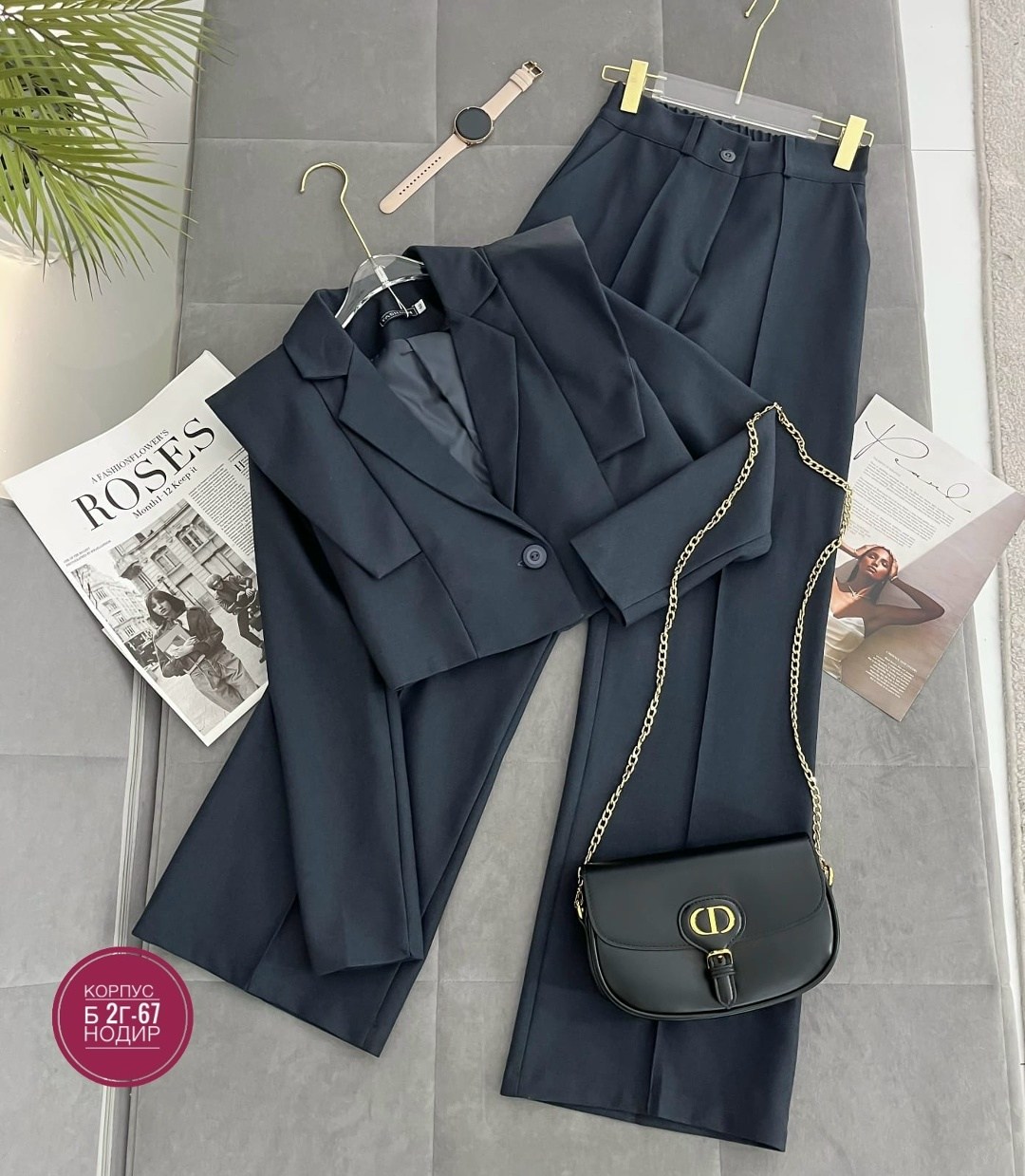 брючный костюм,костюм брючный с укороченным пиджаком juma fashion,женский брючный костюм с укороченным пиджаком и брюками палаццо,костюм женский брючный деловой офисный комплект с пиджаком,брючный кос