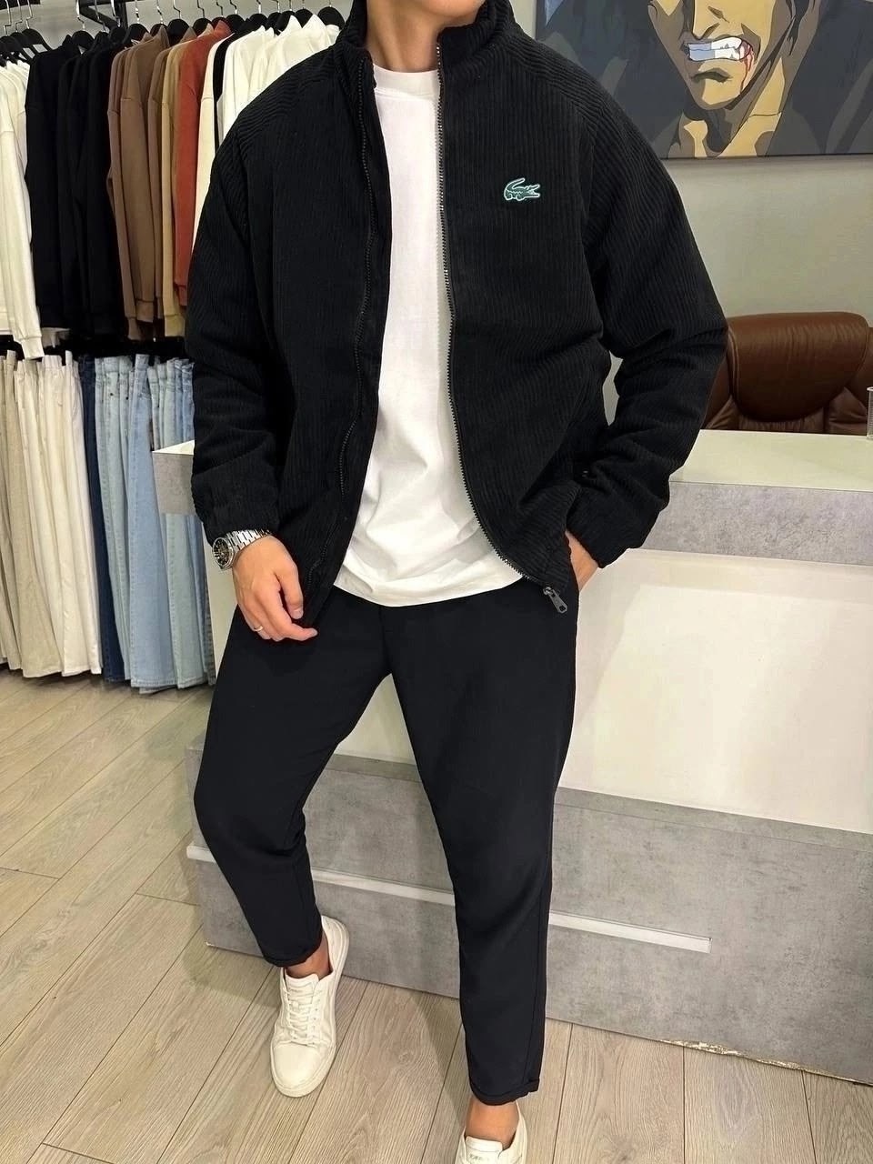 спортивные костюмы мужские,куртка бомбер,куртка вельветовая lacoste,вельветовая ветровка lacoste,вельветовая куртка