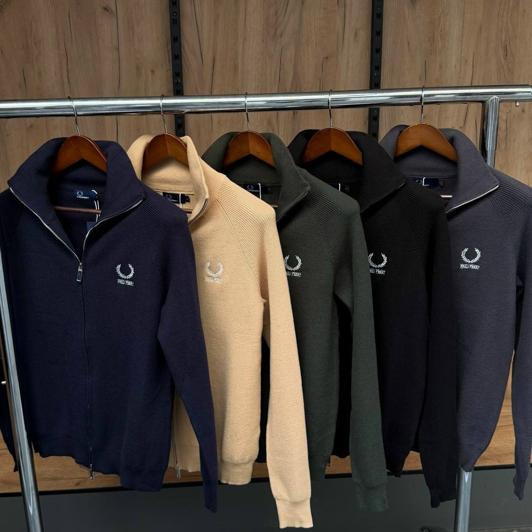 кофта мужская,мужской свитер,кофта fred perry,мужские кардиганы,свитшот полузамок fred perry на флисе