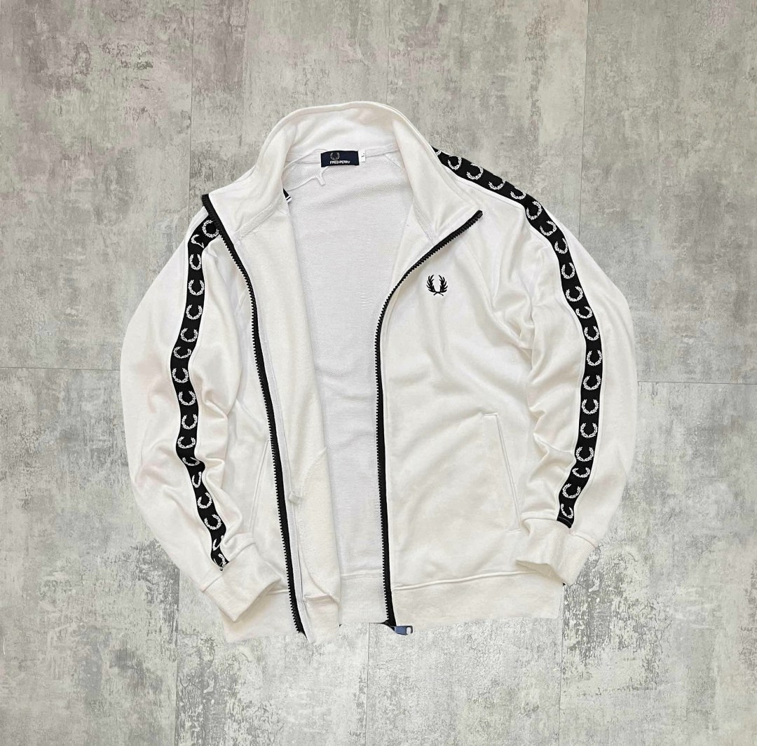 fred perry олимпийка с лампасами,олимпийка фред перри,олимпийка fred perry,олимпийка на молнии с лампасами fred perry,кофта для мужчин трикотаж