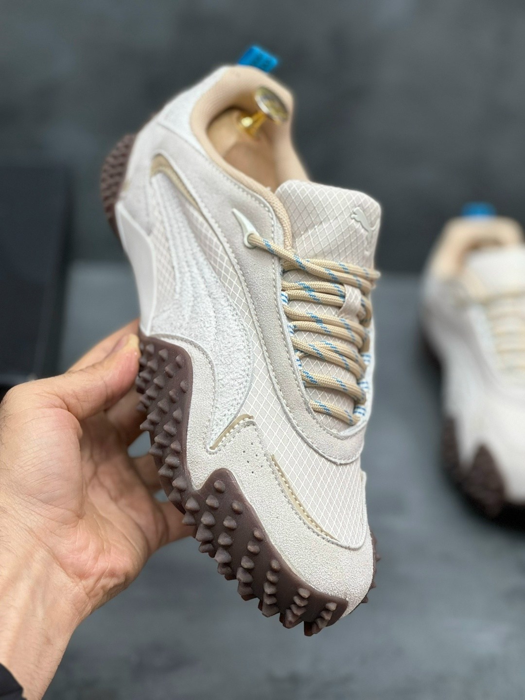 кроссовки puma,пума кроссовки,кроссовки,кроссовки puma mostro xc цвет бежевый арт 40295801,puma кроссовки мужские