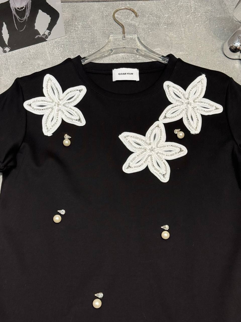 футболка женская chanel,футболка chanel,женская кофта,дизайн футболки,футболка женская