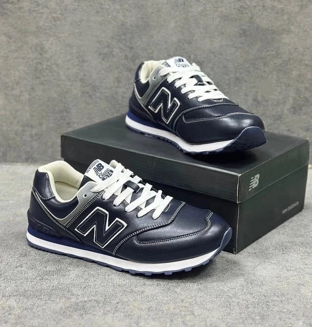 new balance 574 кожаные,кроссовки мужские new balance 574,new balance кожаные 574 blue,кроссовки new balance 574,new balance мужские кроссовки