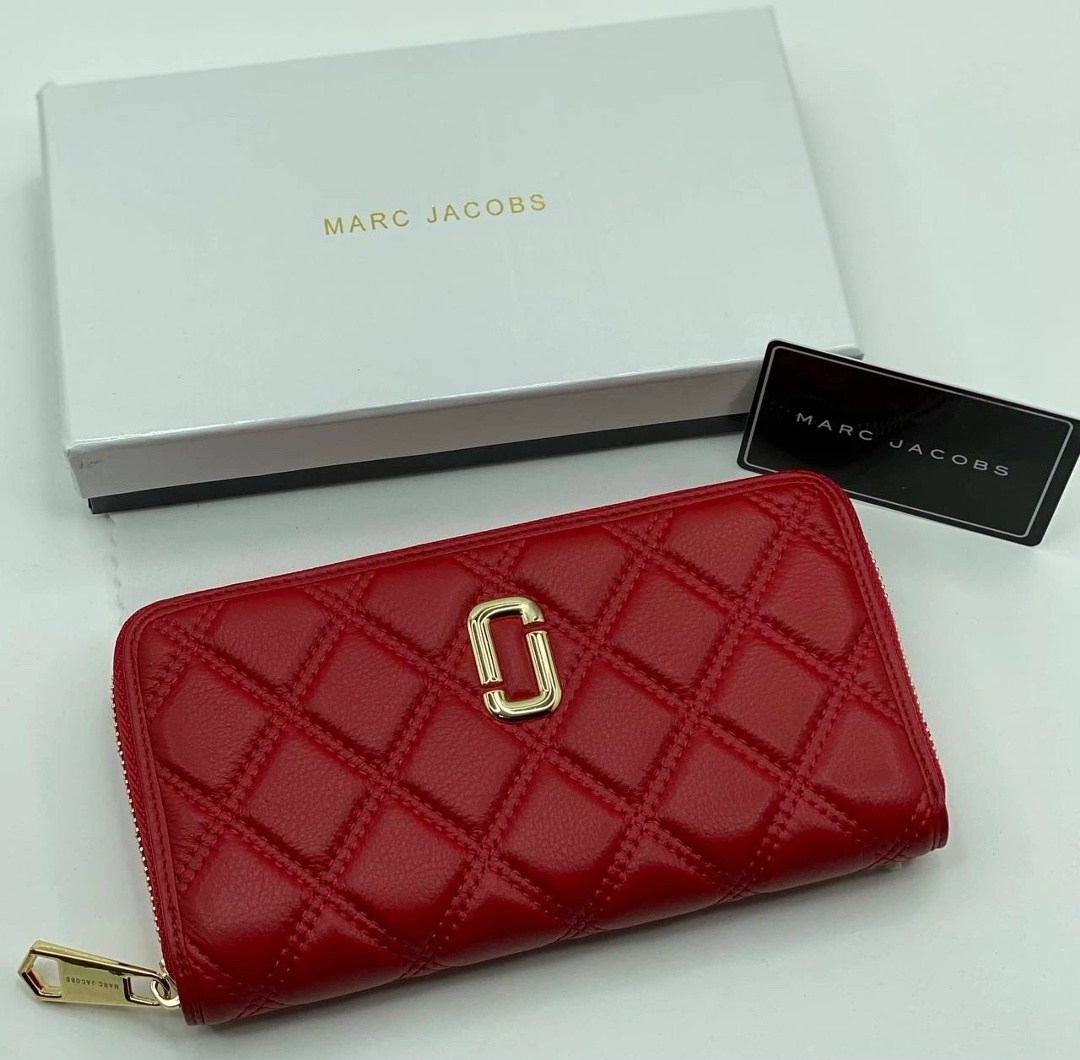 кошелек marc jacobs,кошелек marc jacobs красный,кошелек marc jacobs черный,женские кошельки,кошелек женский кожаный