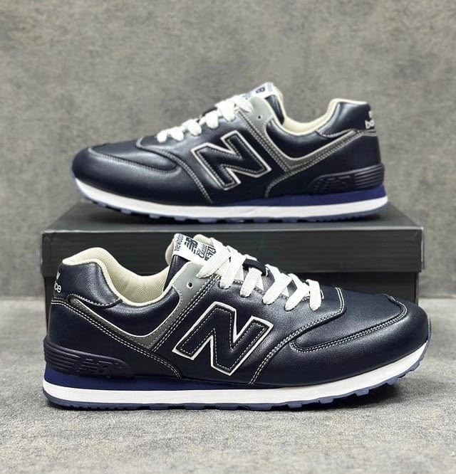 new balance 574 кожаные,кроссовки мужские new balance 574,new balance кожаные 574 blue,кроссовки new balance 574,new balance мужские кроссовки