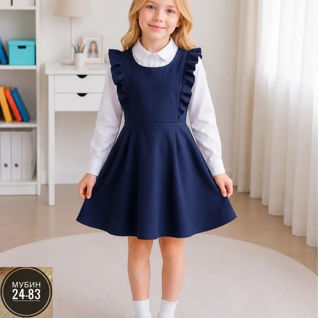 сарафан школьный для девочек,сарафан школьная форма v&d fashion 242718096,сарафан в школу для девочки,школьная форма сарафан для девoчки,детский школьный сарафан