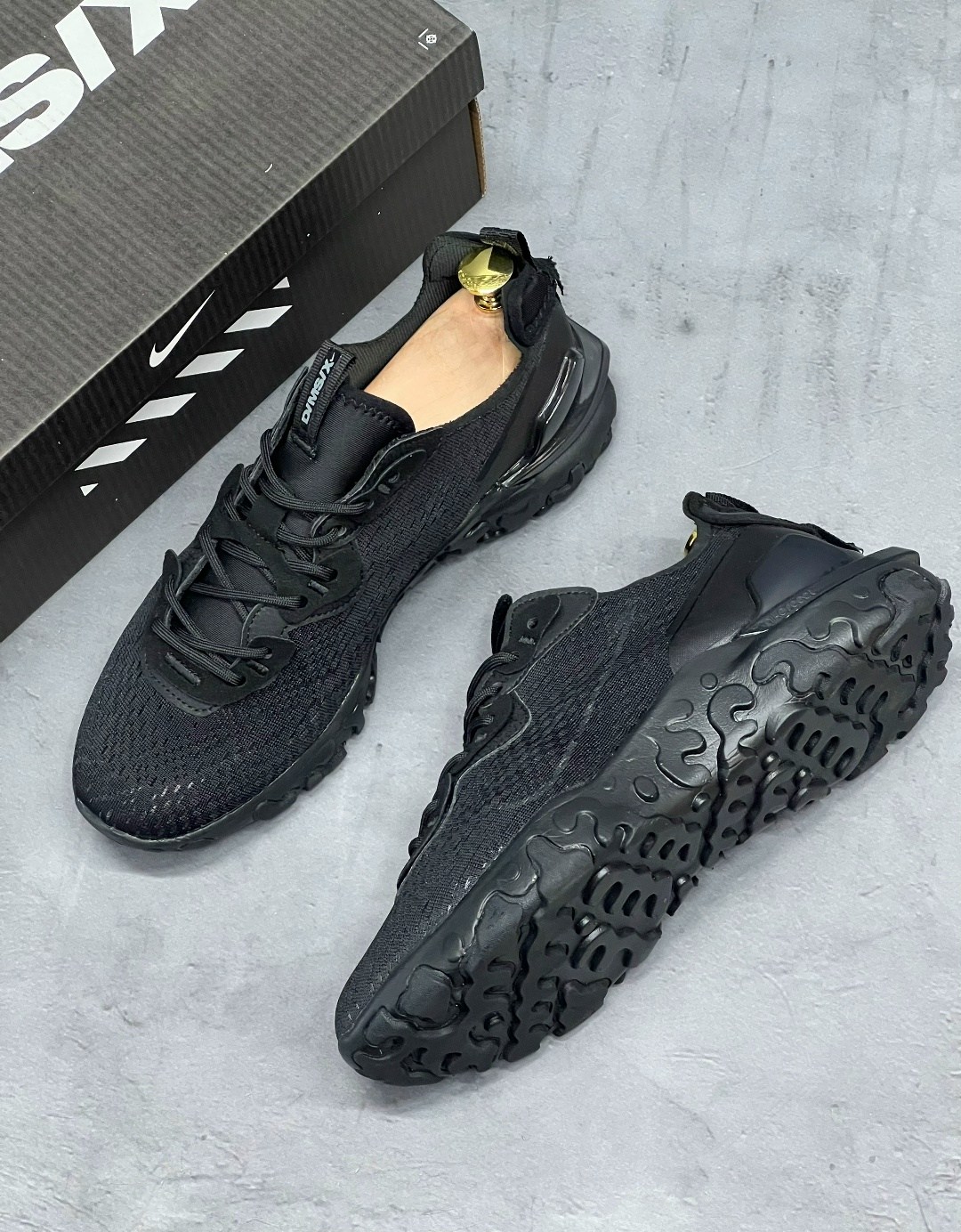 кроссовки nike react vision,черные кроссовки nike react vision,кроссовки nike react vision cd4373-004,кроссовки,nike react vision black